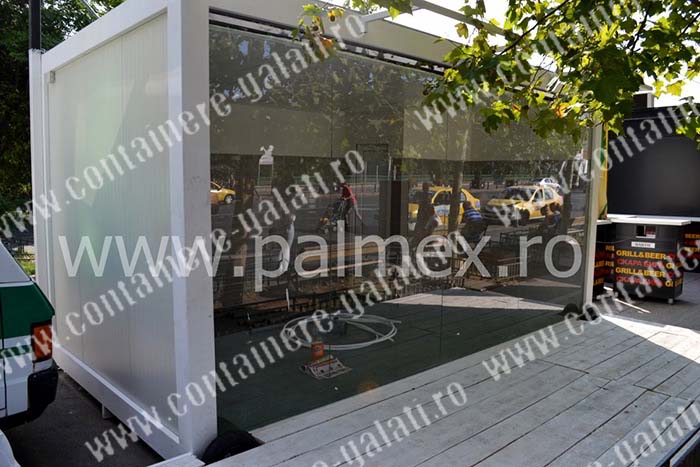 container perte geam Vaslui